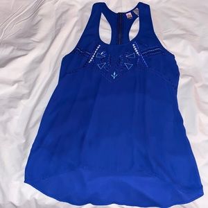 Blue tank top